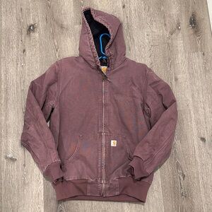 Carhartt Hooded Jacket in Purple